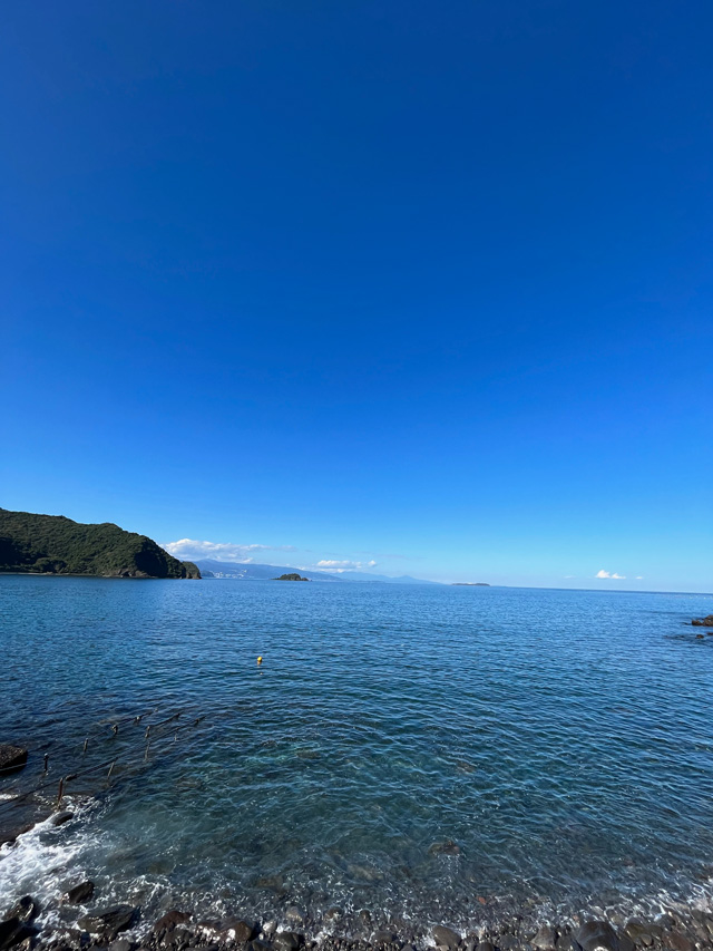 気持ち良い秋晴れで陸も海もベストです！！2023-10-16