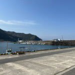 西風爆風の川奈ビーチ...海は穏やかでした!2024-3-31