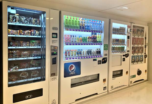 さるびあ丸の自動販売機